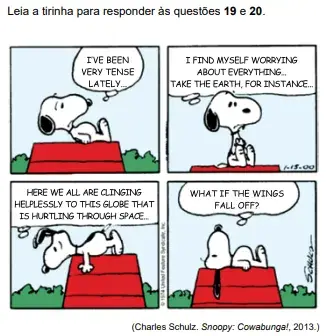 In the fourth panel, the expression “what if” is used to introduce 