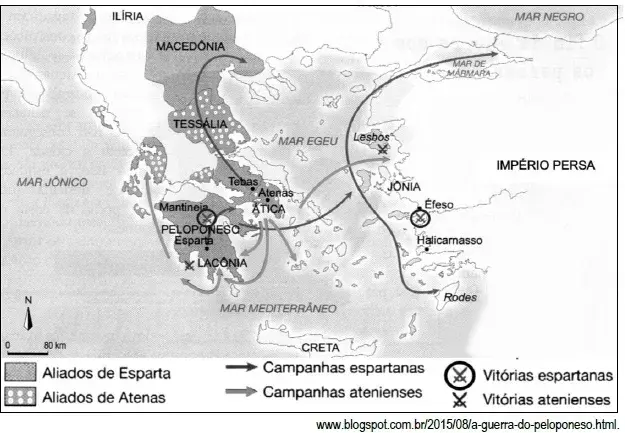 Plano de aula - 6º ano - Esparta e Atenas, das Guerras Médicas à Guerra do  Peloponeso